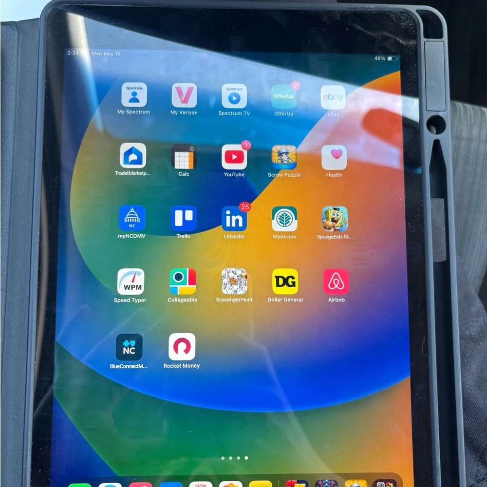 Apple Black iPad Tablet with Vibrant Display